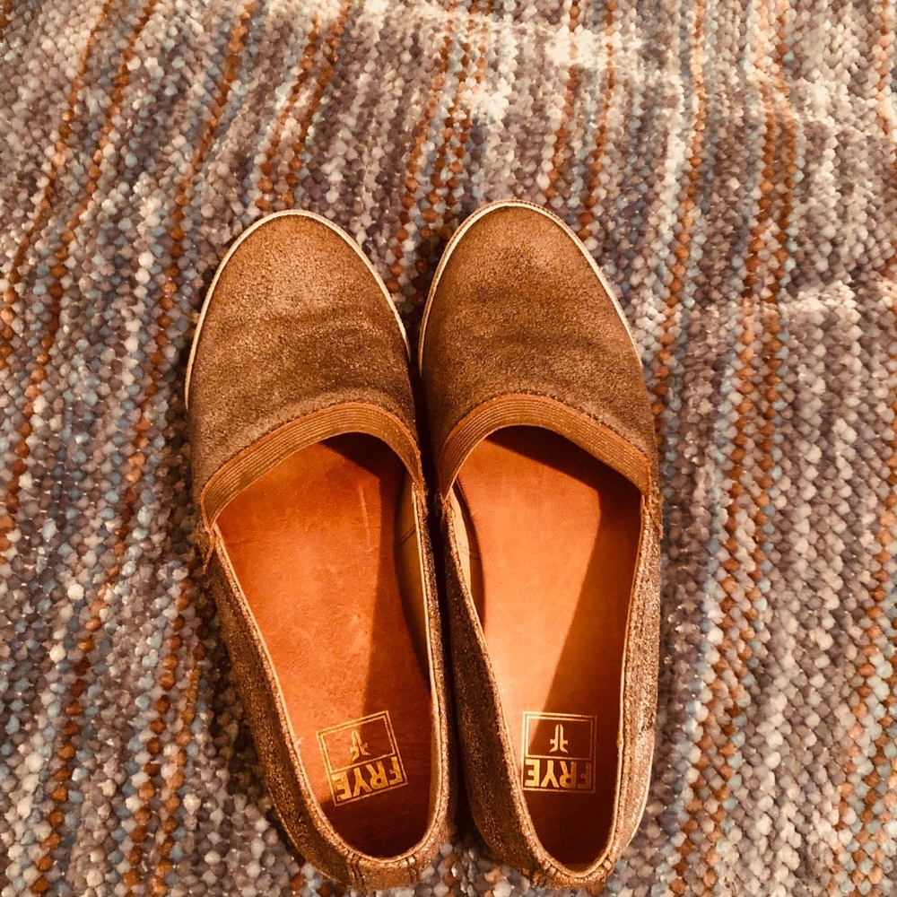 Frye Melanie Slip-on Shoes Rose-Gold 5.5